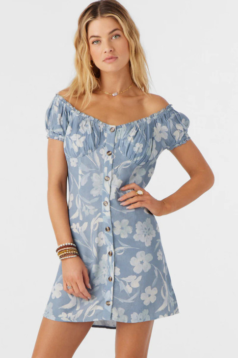 O'NEILL ELLISON EMILIA FLORAL SHORT DRESS - Birthday Suits